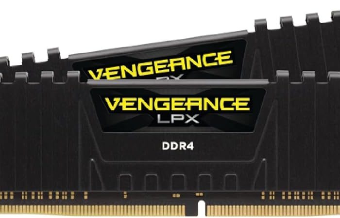 Corsair Vengeance LPX 32 Go (2 x 16 Go) DDR4 3600 (PC4-28800) Mémoire Optimisée AMD C18 1,35 V - Noir
