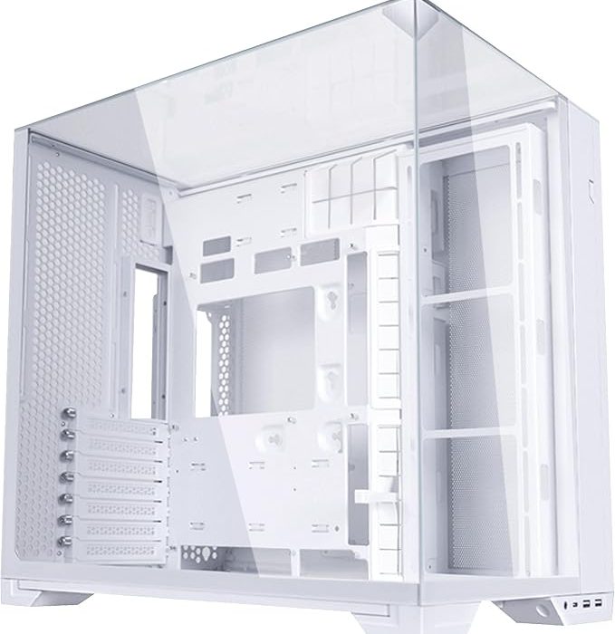 Lian Li O11 Vision Compact Torre E-ATX Cristal Templado USB-C 3.0 Blanca